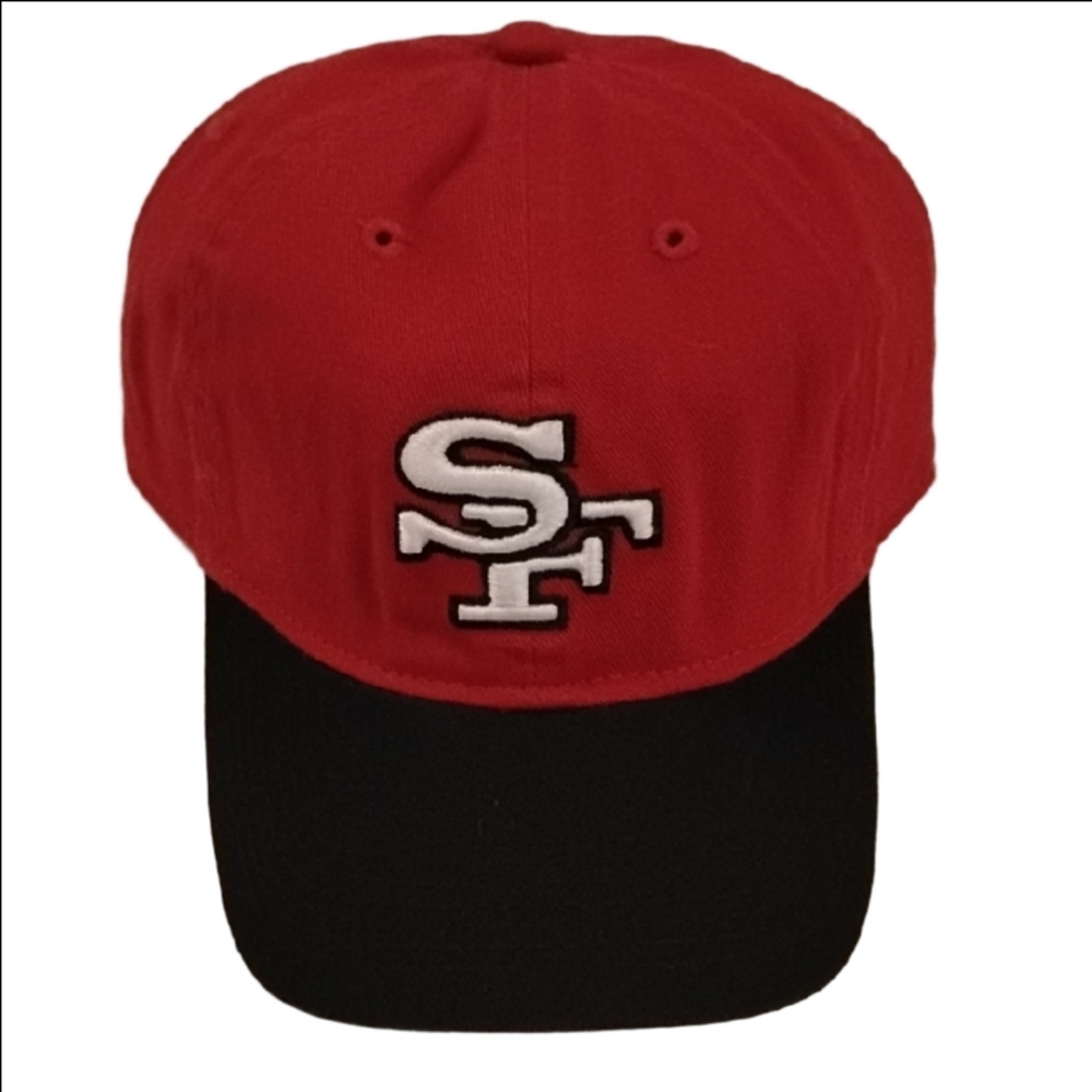 Reebok NFL SF 49ers Logo Red & Black Cap